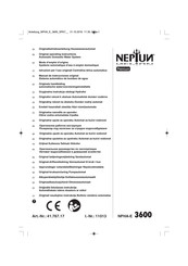 Neptun NPHA-E 3600 Originalbetriebsanleitung
