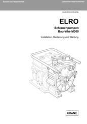 ELRO M300 series Installation, Bedienung Und Wartung