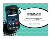 Maxcom MS479 Harmony Kurzbedienungsanleitung