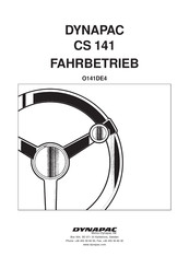 Dynapac CS 141 Fahrbetrieb