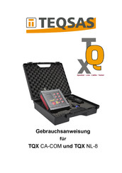 TEQSAS TQX CA-COM Gebrauchsanweisung