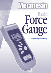 Mecmesin Basic Force Gauge BFG 200 Bedienungsanleitung