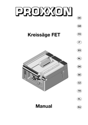 Proxxon FET Gebrauchsanleitung