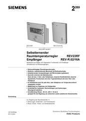 Siemens REV-R.02/16A Handbuch