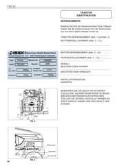 Iseki TXG 23H Handbuch