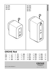 Grohe Red 40 420 Installationsanleitung