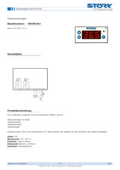 STORK TRONIC ST70-31.03 Datenblatt