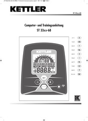 Kettler ST33xx-68 series Computer- Und Trainingsanleitung