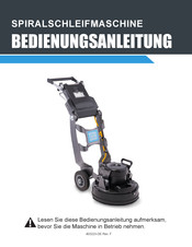 National Flooring Equipment HELIX-10 series Bedienungsanleitung