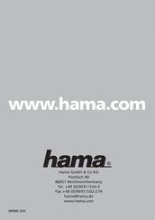 Hama Dekti 2000 T Handbuch