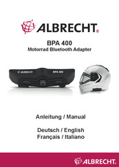 Albrecht BPA 400 Anleitung
