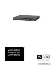 WBOX Technologies WBXRN160P8E Bedienungsanleitung