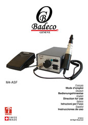 BADECO M4-ASF Bedienungsanleitung