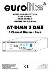 EuroLite AT-DIMM 3 DMX Bedienungsanleitung