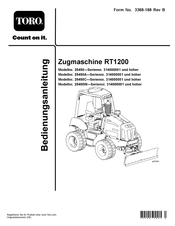 Toro RT1200 Bedienungsanleitung