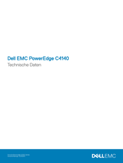 Dell EMC PowerEdge C4140 Technische Daten