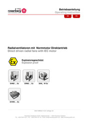 Rosenberg EHND Ex series Betriebsanleitung