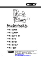 Prebena PKT-2-CLIP45-SY Gebrauchsanleitung