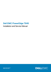 Dell PowerEdge T640 Installations- Und Serviceanleitung