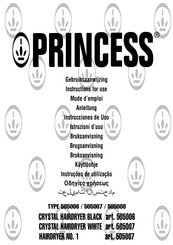 Princess 505006 Anleitung