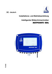 Beko METPOINT BDL Installation Und Betriebsanleitung