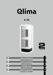 Qlima A 34 Gebrauchsanweisung