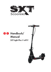 SXT Scooters Light Plus V eKFV Handbuch