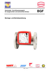 Heinrichs BGF-S Montage- Und Betriebsanleitung