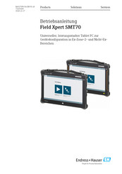 Endress+Hauser Field Xpert SMT70 Betriebsanleitung
