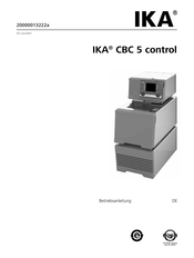 IKA CBC 5 control Betriebsanleitung