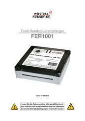 Wireless Netcontrol FER 1001 Handbuch