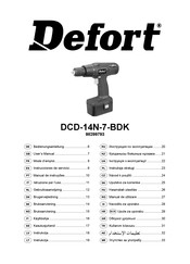 Defort DCD-14N-7-BDK Bedienungsanleitung