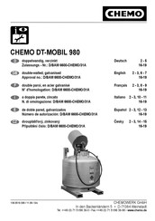 Chemo DT-MOBIL 980 Montage- Und Betriebsanleitung