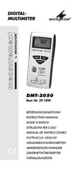 Monacor Measurement DMT-2050 Bedienungsanleitung