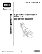 Toro Greensmaster eFlex 2120 Bedienungsanleitung