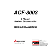 Amprobe ACF-3003 Bedienungsanleitung