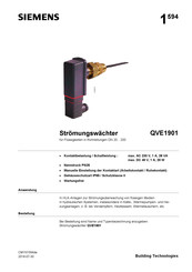 Siemens QVE1901 Handbuch