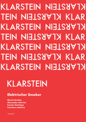 Klarstein 10033372 Handbuch