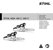 Stihl MSA 160 C Gebrauchsanleitung
