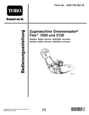 Toro Greensmaster Flex 1820 Bedienungsanleitung