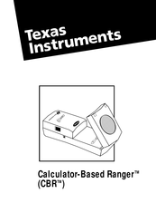Texas Instruments CBR Kurzanleitung