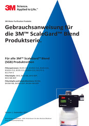 3M ScaleGard Blend SGB series Gebrauchsanweisung