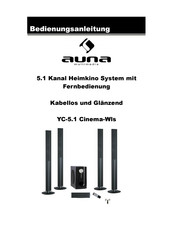 auna multimedia YC-5.1 Cinema-Wls Bedienungsanleitung