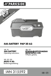 Parkside PAP 20 A3 Bedienungsanleitung