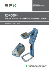 Radiodetection rd7000+ Bedienungsanleitung