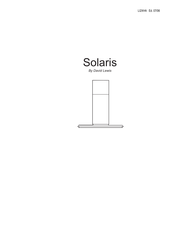 ELICA Solaris Montage- Und Gebrauchsanweisung