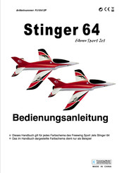 Freewing Stinger 64 Sport Jet Bedienungsanleitung