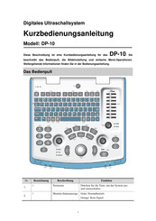 Mindray Dp 10 Handbucher Manualslib