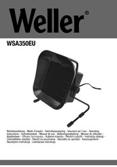 Weller WSA350EU Betriebsanleitung
