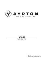 Ayrton AYD-20 Bedienungsanleitung